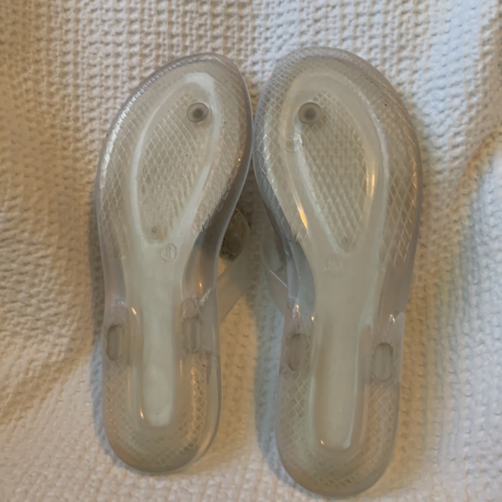 BCBGeneration Acrylic Rhinestone Sandals - 8 - Picture 5 of 6